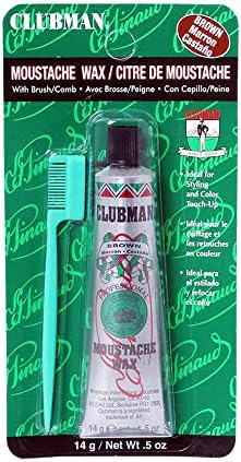 Clubman Pinaud Moustache Wax - Brown