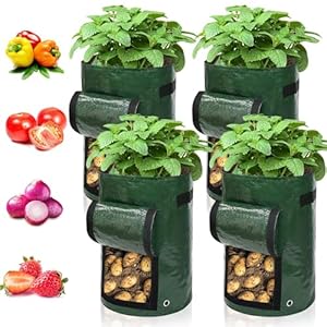 Sacs de Culture 7 Gallons pour Légumes - Lot de 4 Ram
