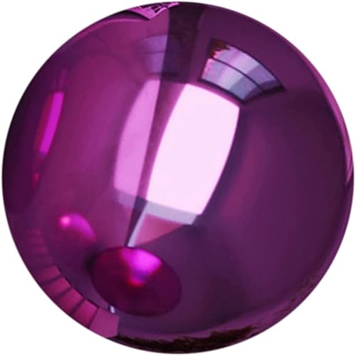 Miniatura 10 de Globo reflectante de acero inoxidable con acabado de espejo brillante, decoración de jardín, esfera de metal resistente a la intemperie para