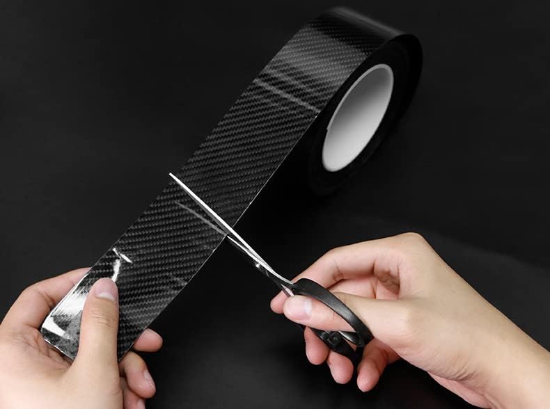 Miniatura 7 de MJMP Protector universal para umbral de puerta de automóvil de 2.7 pulgadas de ancho, protector de borde de puerta de automóvil, protector de borde