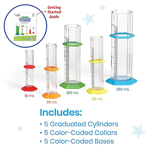 Learning Resources Starter Science Graduated Cylinder Set, Ages 3+, Science Lab Equipment - Image 2