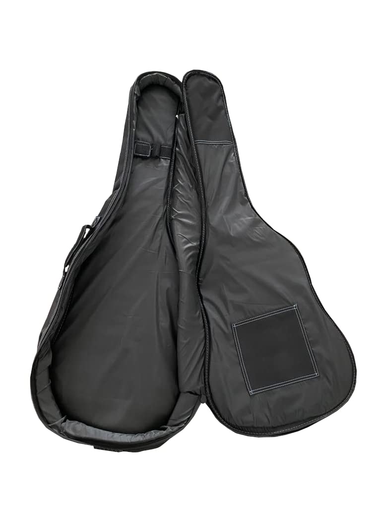FUNDA GUITARRA CLASICA REF. 33 MOCHILA Medidas internas: 101x39x30x10cm. Negro/V.Turquesa