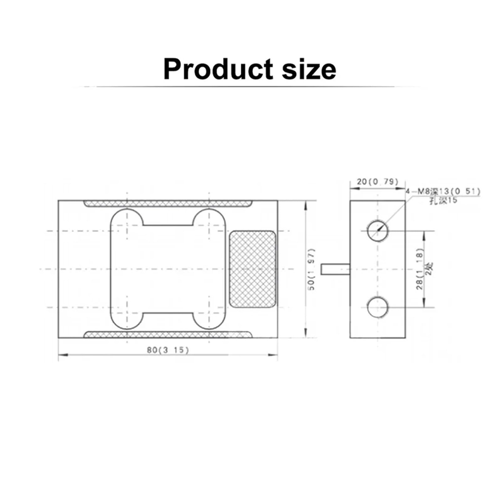 Sensore di forza dell'estensimetro delle cellule di carico L6H5 4/5/8/10/15/20/30KG per apparecchiature di pesatura elettroniche/accessori industriali Dati affidabili, argento-4kg