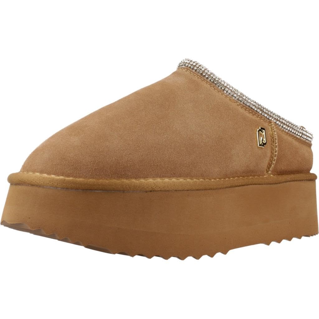 Sabot platform Jane Liu Jo cognac doté d'une semelle compensée Jane 02 unique - 8