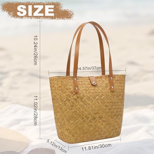 Bolso de hombro tejido Beurlike para mujer miniatura 2