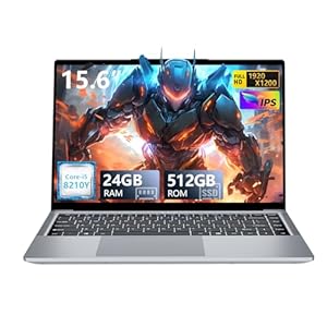 MOGIKK Laptop 15.3 Zoll Core i5 8210Y 24GB RAM 512GB SSD