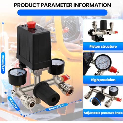 Régulateur de pression pour pompes à air : stopper les baisses de pression
