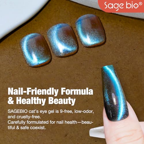 Esmalte de uñas gel efecto ojo de gato 15ml miniatura 4