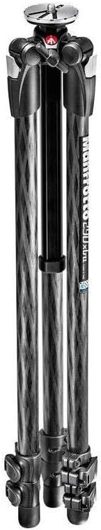 Manfrotto 290 Xtra Carbon Fiber 3-Section Tripod (MT290XTC3US) Black