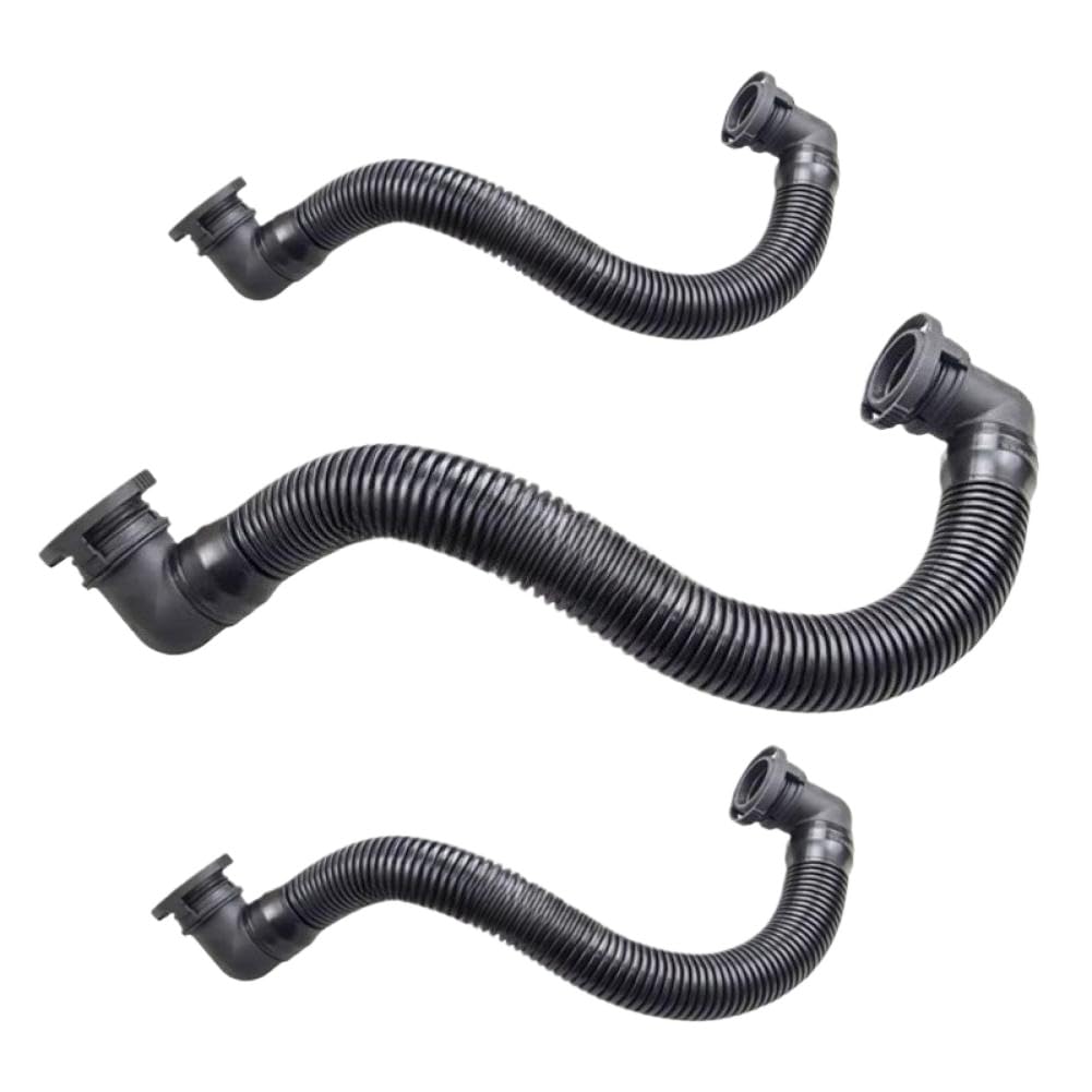 Filwy Onecolor 3Pcs Radiator Hose And Crankcase Ventilation Hose 1K0131149c Compatible With Audi A3 2.0 Tdi 2007-2020