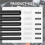 5Ft Automotive Vacuum Hose Kit,6PCS Silicone Tube Automotive with 64PCS Vacuum Line Connectors Car Accessories,Max 130PSI Silicone Hose for Car Replacement Vacuum Hose (70PCS)