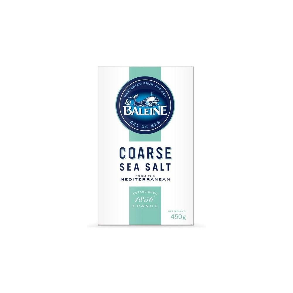 La Baleine Sal Marina Gruesa (450g) (Paquete de 6)