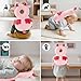 Baby Head Back Protector Backpack Toddler Safety Protector Cushion Pad Soft, Adjustable and Lightweight Design for Safe Walking and Crawling Toddlers Girls and Boys(Pink Devil)