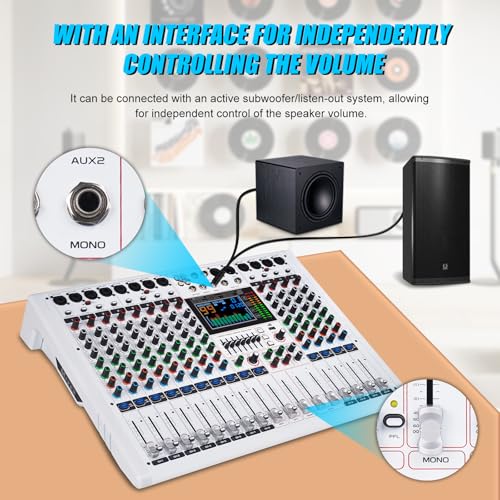 Console de mixage 12 canaux GF12 contre les bruits avec isolation
