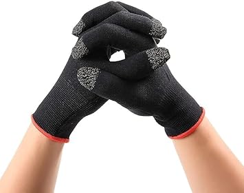 Universal Esports Gaming Gloves for Men & Women | Breathable Gaming Ultra-Thin Esports Gloves| Anti-Slip & Sweat-Proof,Universal PUBG Game Full Hand Gaming Gloves