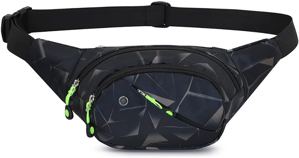 Waist Bag for Men Women, Stylish Chest Bag Fanny Pack Waist Pouch Bag Belt Sport Bag for Travel Running Outdoor Sports Cycling