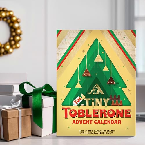 TOBLERONE Tiny Assorted Chocolate Bars, Holiday Advent Calendar, 24 Days - image 7