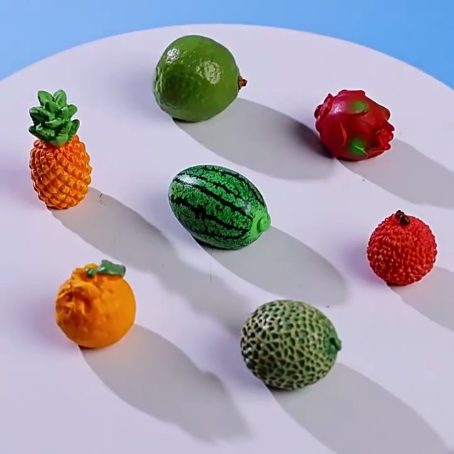 Amazon.co.jp: Voyyphixa デコパーツ ミニチュア フルーツ 果物