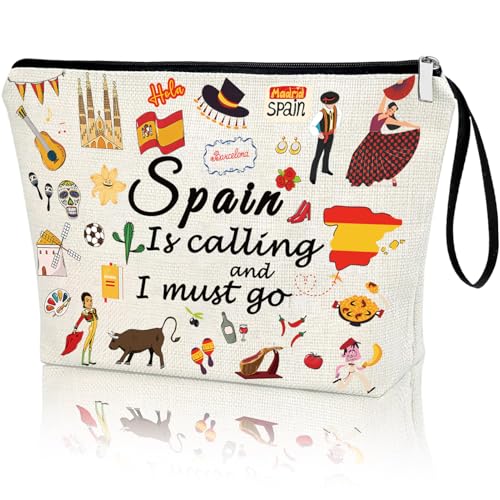 Virfuntaki Spain Makeup Bag