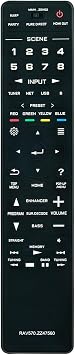 Replacement RAV570 ZZ47560 Remote Control Commander Compatible with Yamaha