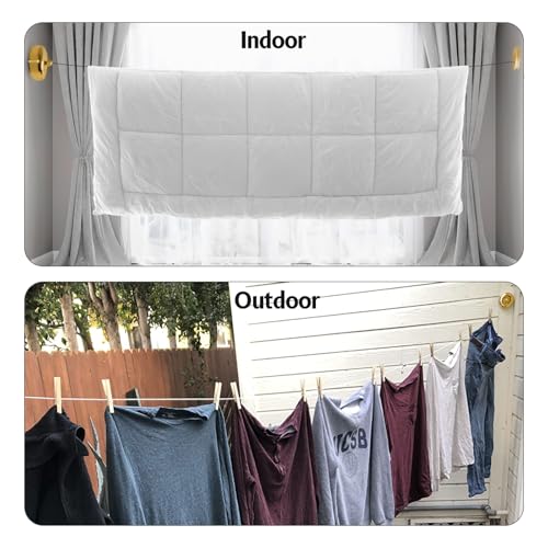 Étendoir rétractable inox 304 robuste gain de place pour douche - 4
