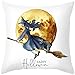 zhppac Fundas de Cojines Relleno Cojines Manta Pesadilla Antes de Navidad Halloween Fundas de cojín Decorativo Fundas de Almohada 45x45,19