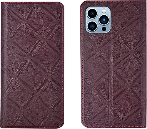 Étui portefeuille iPhone 13 Pro Max rouge pour simplifier vos déplacements