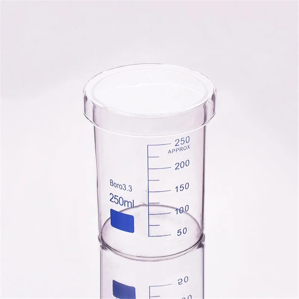 Zlewka o niskim kształcie z płaską szyjką z płaską pokrywką Pojemność 100 ml 150 ml 200 ml 250 ml 500 ml 1000 ml 2000 ml 3000 ml 5000 ml Zlewka laboratoryjna (1000 ml)