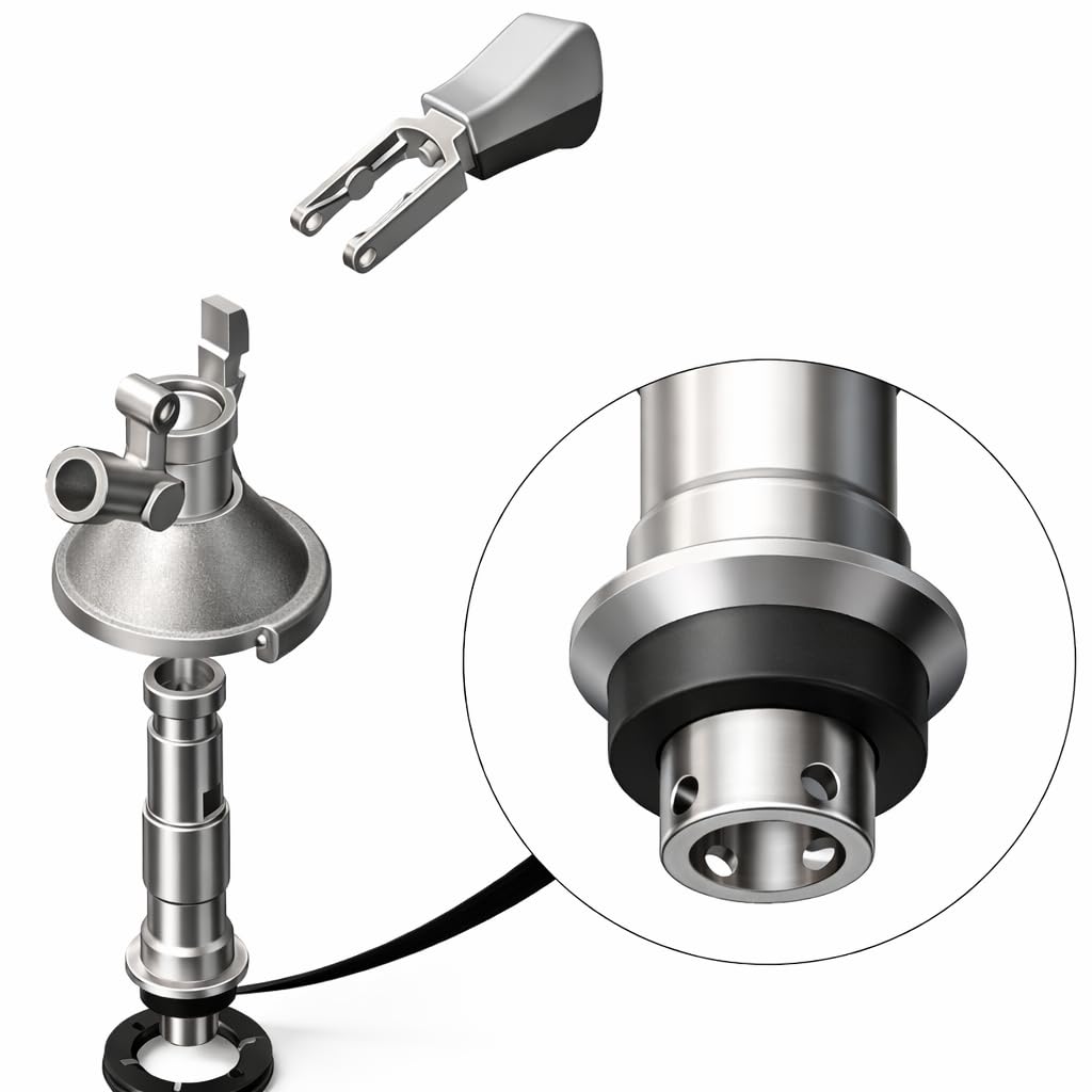 Kegverschluss Zapfkopf Typ M Bierausgang 5/8" Co² 3/4" GDW