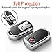 COMPONALL for Honda Key Fob Cover, Key Fob Case for Honda Accord Civic CRV Pilot Odyssey Passport Smart Premium Soft TPU Full Cover Protection Smart Remote Keyless Key Fob Shell, Red