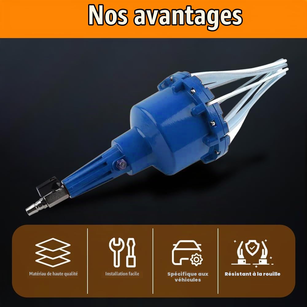 NEWFUN Expandeur Soufflet de Cardan, Jeu d'outils pour Le Montage d'arbres de Transmission avec cône pour Le Montage de Douilles de Traction 20-100 mm