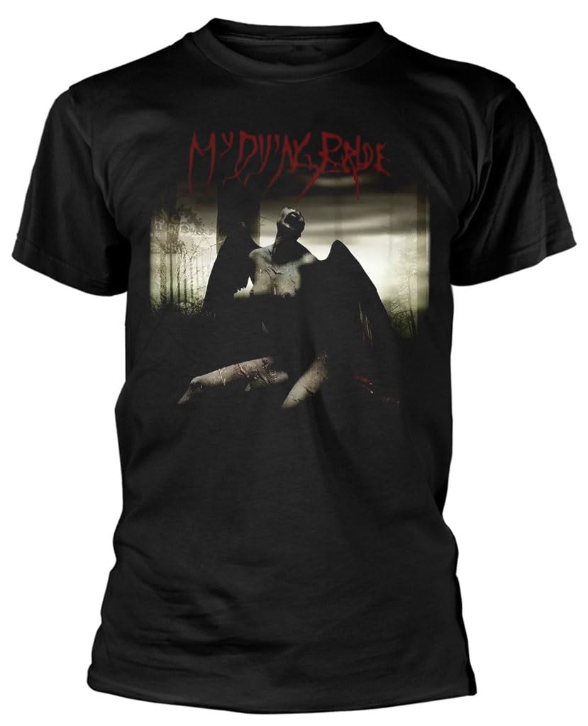 Razamataz My Dying Bride 'Songs of Darkness' Unisex Short Sleeve T-Shirt (UK, Alpha, XL, Regular, Regular, Black)