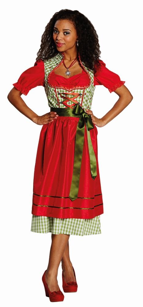 Produktbild von Wenger Trachtenkleid Dirndl Midi Uschi In Grau Von Wenger Austrian Style