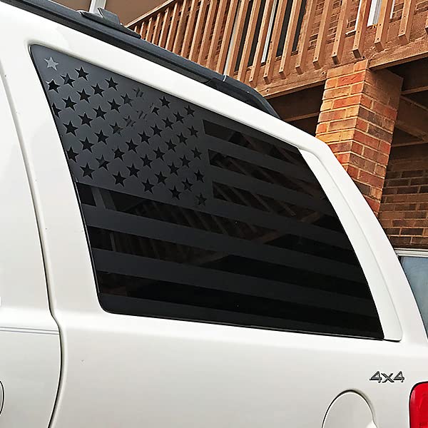 PRECUT Window Flags to fit Jeep Grand Cherokee WJ 1999-2004 (Both Sides)