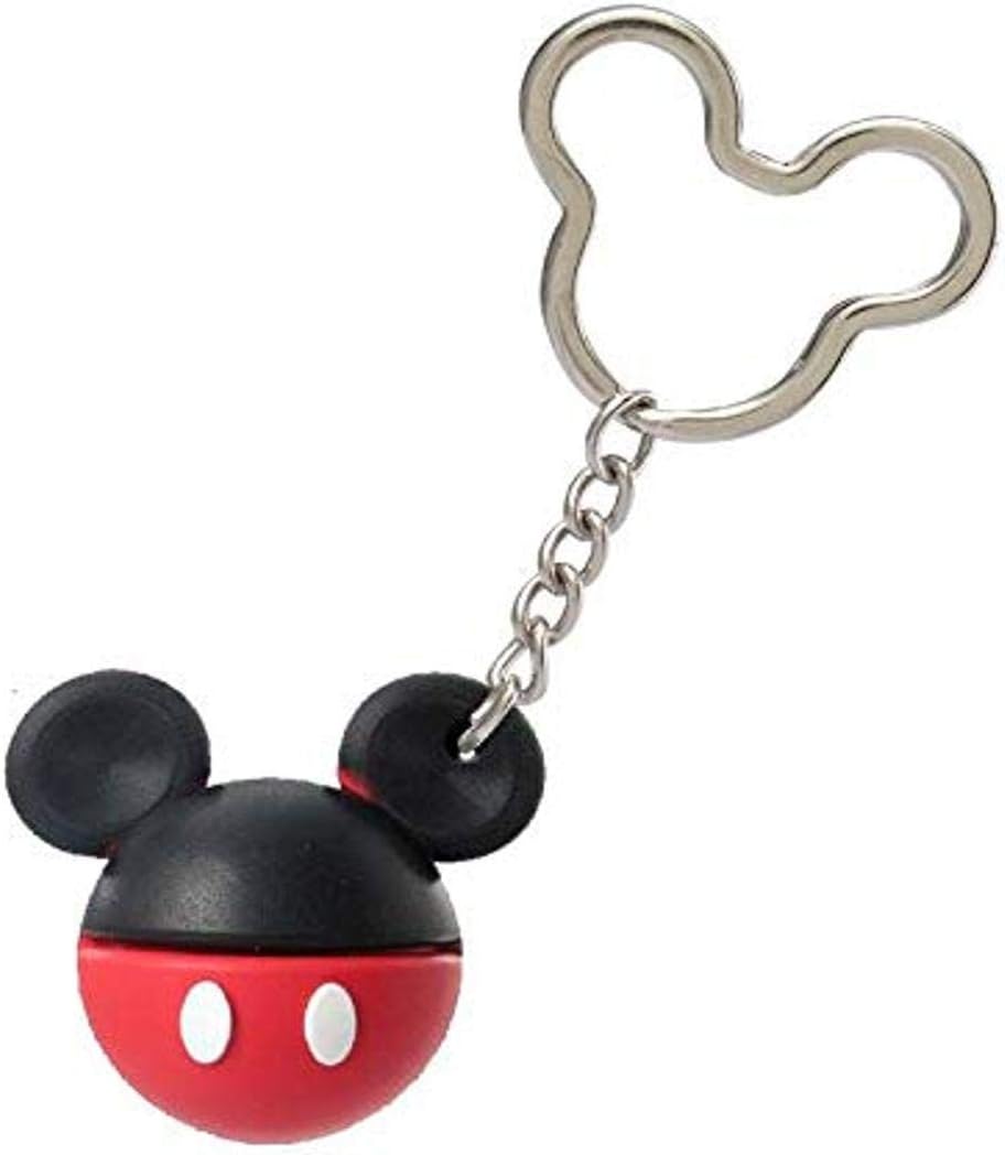 Mickey Icon Ball Key Ring Muti Color, 3"