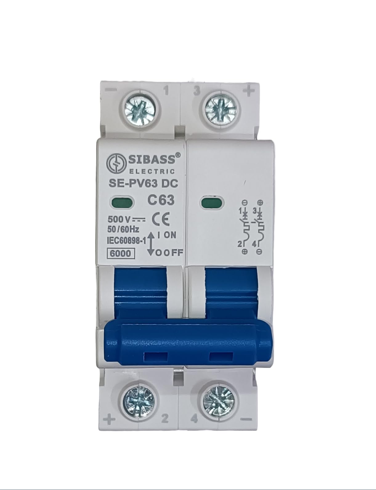 Aspa Solar SIBASS DC MCB 63A 2P 500V MINIATURE CIRCUIT BREAKER (B0CHKR6MBD) Amazon Price History, Amazon Price Tracker