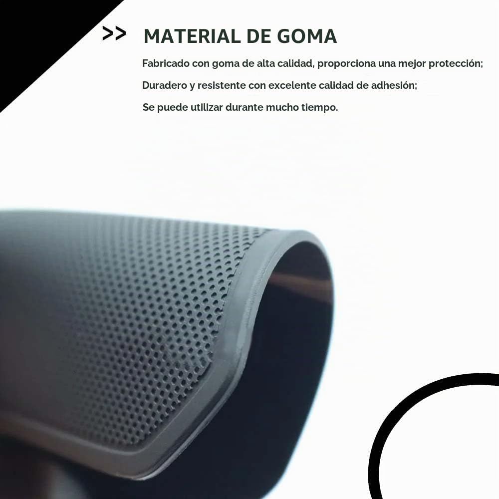 Para CB 500 universal CB650R CB1000R CB650 CB1000 CB125 CB250 Motocicleta Combustible Tanque Amortiguador Protección Adhesivo de Goma (negro)