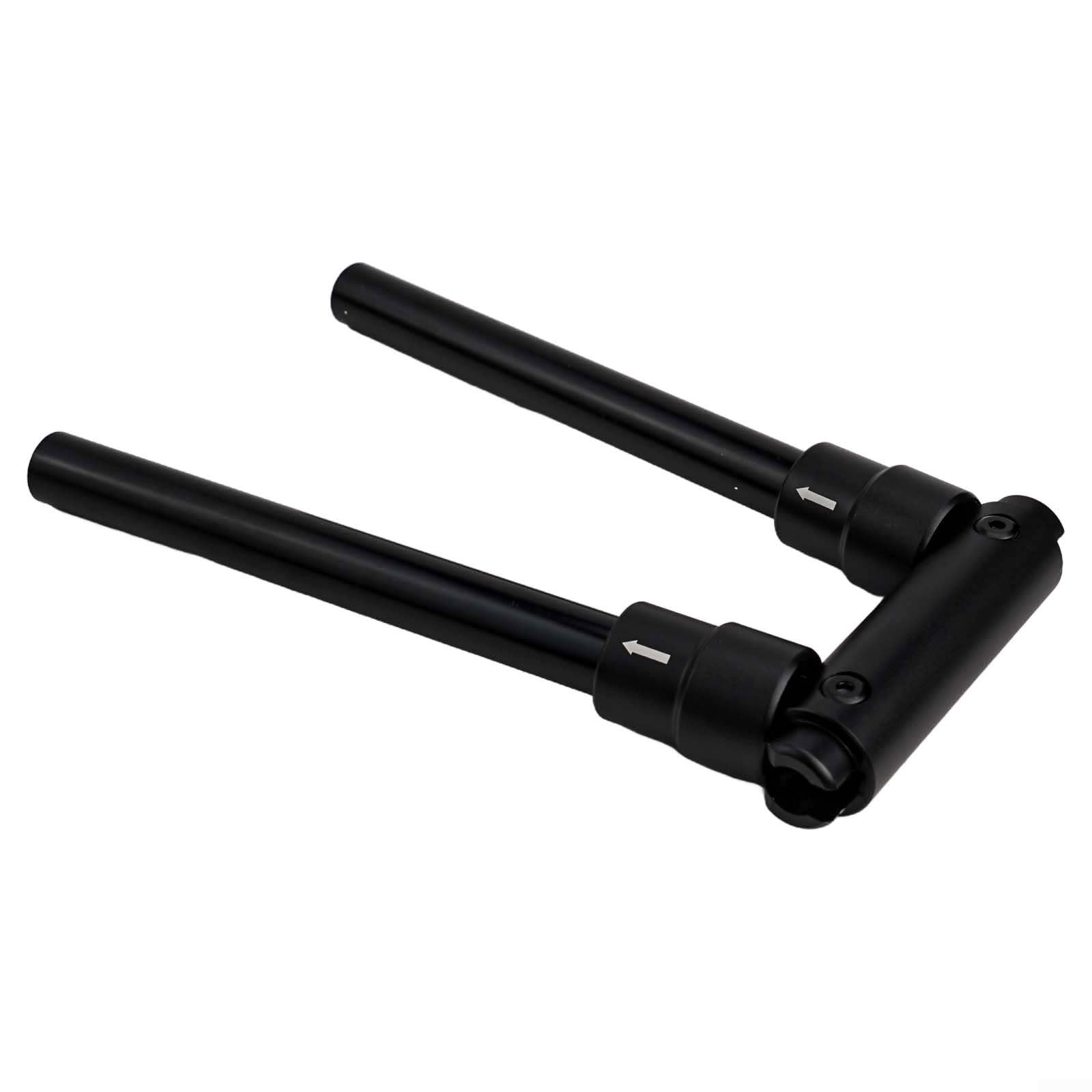 Guidon pliable robuste pour trottinette électrique, fiable et durable (25 mm + poteau)