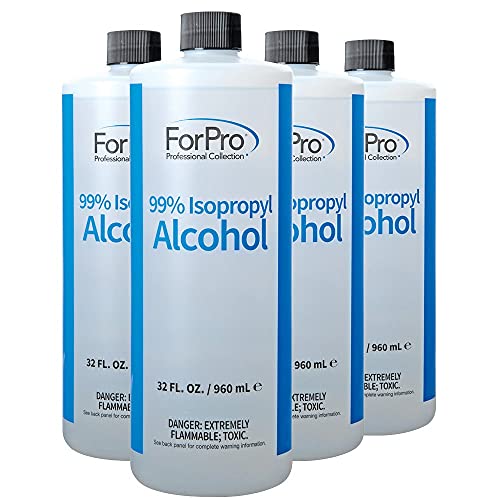 ForPro 99% Isopropyl Alcohol (Pack of 4)