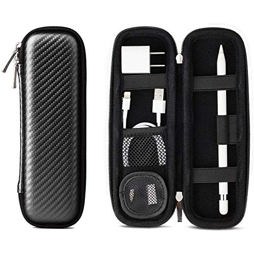 Aunote Holder Case for Apple Pencil/Apple Pencil 2, Carrying Case, EVA Hard Shell Pen Pencil Case for iPad 10.2 2019/iPad Air(3rd Gen)10.5in/iPad Mini(5th Gen7.9in), Apple Pencil Accessories