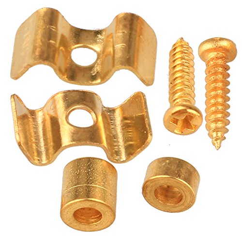 1 Set String Tree Guide Retainer Body Custom for Replacement Guitar Parts Gold