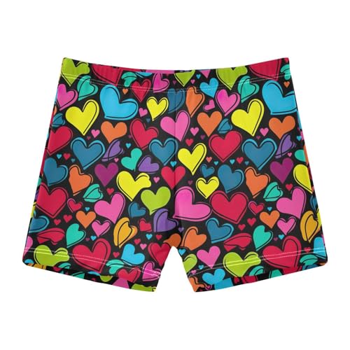 Boys Swim Trunks Kids Swimsuits Swimming Boxer Briefs Toddler Beach Board Shorts Quick Dry Bathing Suits for Boy 3-10T