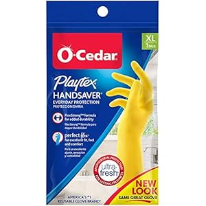 Playtex HandSaver Gloves, X-Large 1 Pair ( Pack of 2)