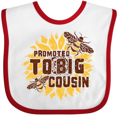 inktastic Promoted To Big Cousin Baby Bib