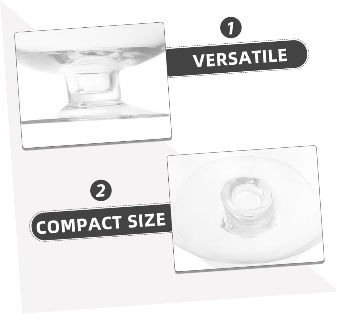 Glass Goldfish Tank and Small Fish Bowl Aquarium 7000ml Glass Desktop Betta Fish Bowl Hydroponic Plant Holder Decorative Aquarium for Home Office