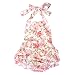 Lisianthus Baby Girls' Ruffles Romper Dress Summer Clothing