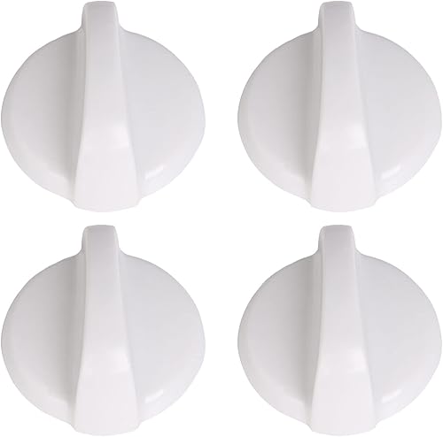 White-WB03T10282-Perilla de control de quemador, perillas de repuesto de rango de gas para GE Reemplaza 1461063 AP4345833 PS2321074 4PCS