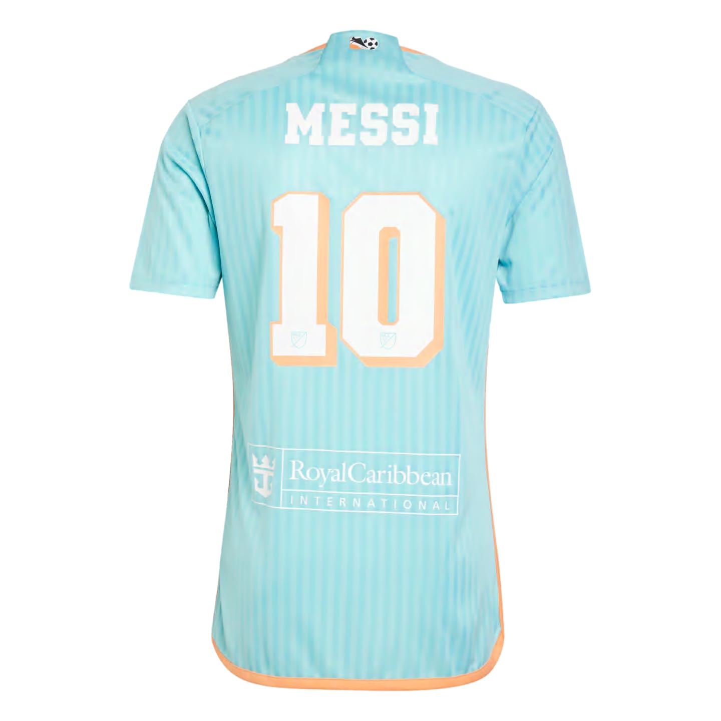 adidas Inter Miami CF Lionel Messi 2024 Archive Replica Player Jersey Aqua