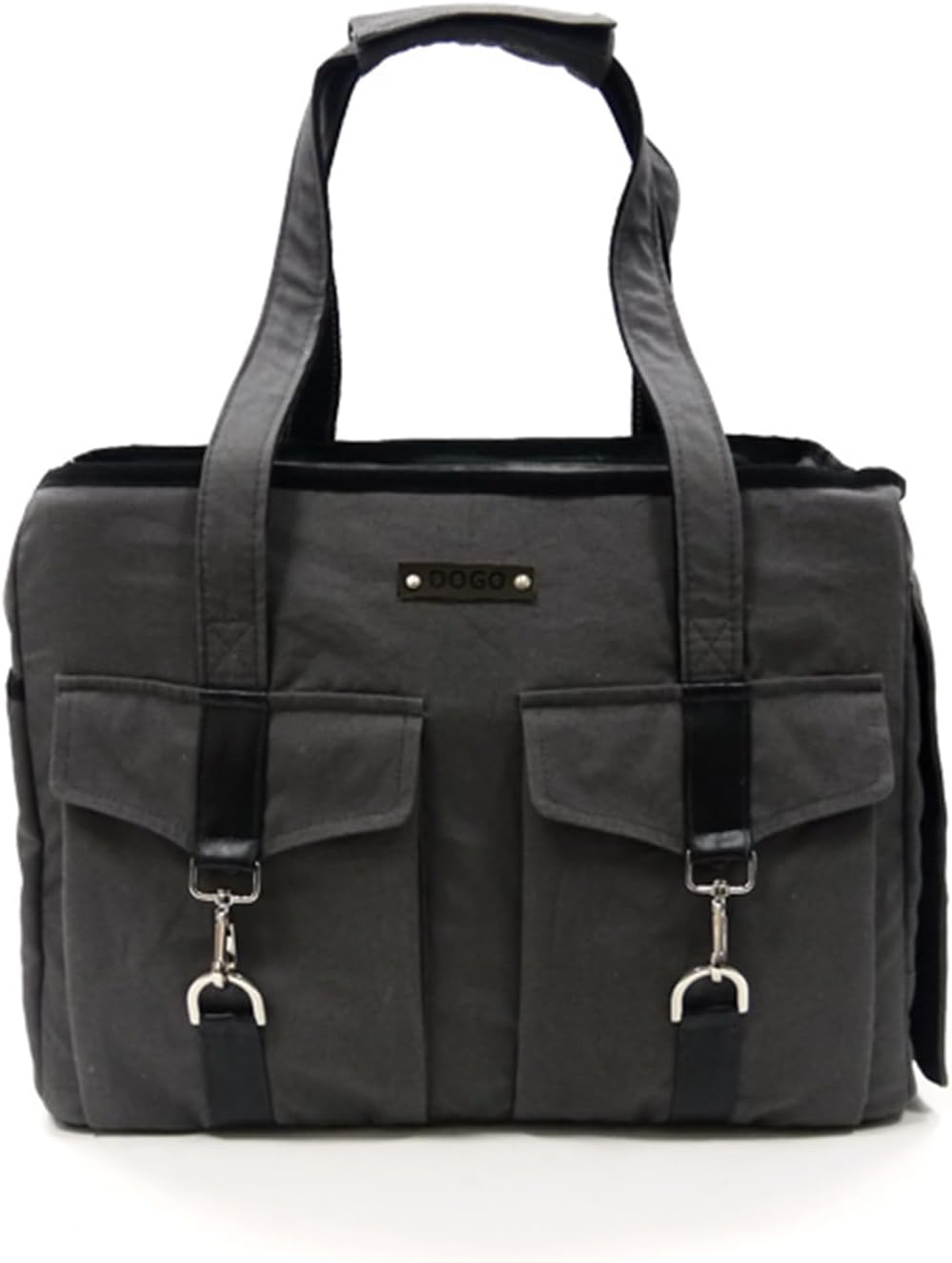 Dogo Buckle Tote - Charcoal
