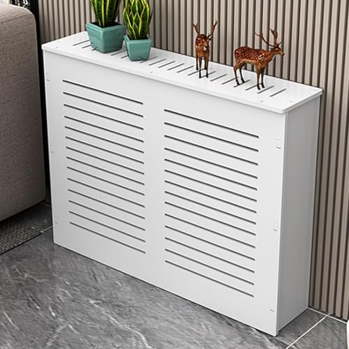Mueble con repisa para radiador que decora y protege el salón de forma elegante 2